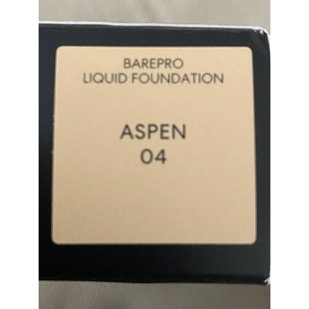 bareMinerals BarePro ASPEN 04 Performance Wear PRO Foundation Liquid‎ 1oz NEW